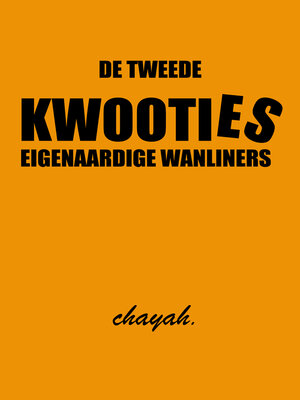 cover image of Kwooties De Tweede
